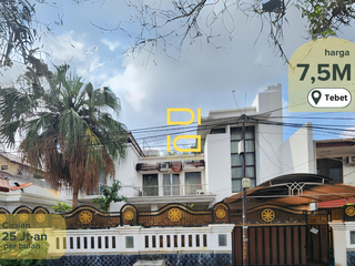 Rumah dijual di tebet jakarta selatan startegis full furnished