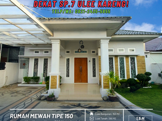 Dijual Rumah Mewah di Ulee Kareng - Dekat Simpang Tujuh Ulee Kareng!