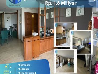 Dijual Apartemen Slipi , For Sale,3 kamar tidur,semi furnished, HGB