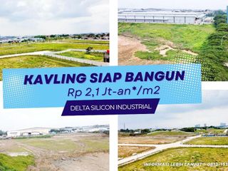 DIJUAL MURAH TANAH DI KAWASAN INDUSTRI DELTA SILICON 1