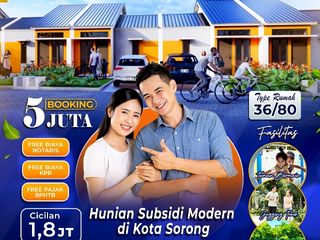 DI JUAL KPR SUBSIDI CICILAN MULAI 1, 8 JT BEBAS BANJIR