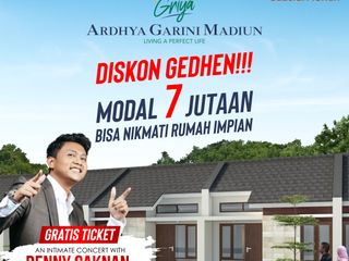 RUMAH SUBSIDI MODAL 7JUTAAN DI GRIYA ARDHYA GARINI