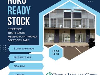 Ruko Matoa citra indah city siap huni ramai kunjungan