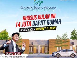 RUMAH SUBSIDI DI GRIYA GADING RAYA 14JT ALL IN