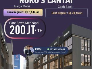 Ruko Potensial Nilai Sewa Tinggi Maxim Square