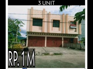 Turun  hrg Ruko di MAMUJU  Jln Cut Nyak Dien LT 4.5x15 2 Lti Ada 3 unit