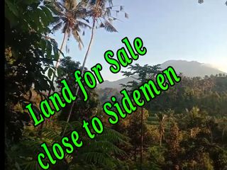 Land 12a for Sale close to Sidemen Traditional Village Bali