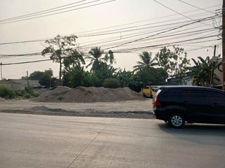 Dijual kavling  komersial di tepi jalan raya  Legok, tangerang