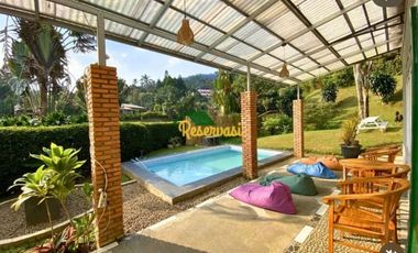 dijual cepat villa murah area bogor cisarua