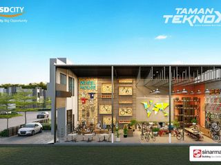 Di Jual Ruko Gudang Taman Tekno X BSD