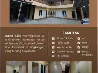 DISEWAKAN UNIT KONTRAKAN/KOST DI AREA BSD - LINGKUNGAN TENANG DAN AMAN
