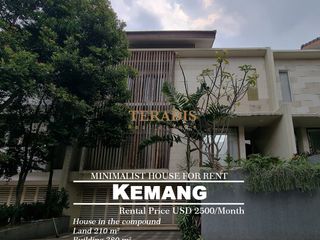 MINIMALIST HOUSE KEMANG FOR RENT