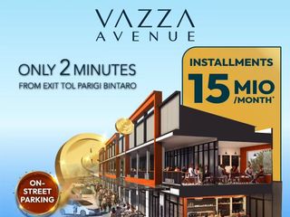 RUKO VAZZA AVENUE Graha Raya Bintaro 2 Menit Pintu Tol