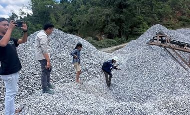 Tambang batu di jual