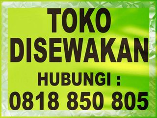 Kios Bulanan/Tahunan Disewakan di Kota Tangerang
