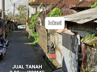 Jual Tanah 299M² Ubud Kawasan Pariwisata, Peliatan Gianyar Bali