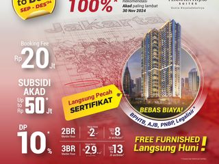 DIJUAL APARTEMEN PERMATA HIJAU SUITES SUDAH PLUS FURNISHED BY ROSEWOOD