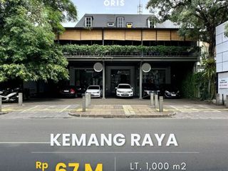 For Sale Bangunan Di Area Komersil Lokasi Premium Hadap Barat