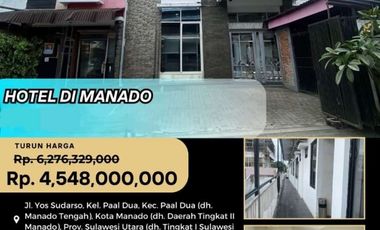 jual murah hotel 45 kamar