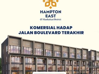 Hampton East Studio Loft Hadap Jalan Boulevard Utama Gading Serpong