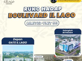 Ruko Hadap Jalan Illago Square lokasi Strategis