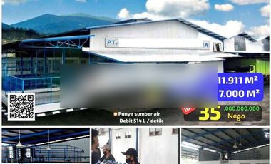 Dijual Pabrik Air Minum Dlm Kemasan Aktif Cicurug Sukabumi Jabar