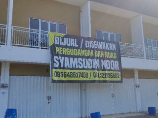 ruko 2 lantai dekat bandara syamsudin noorr