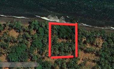 Land for sale beach front at north Bali