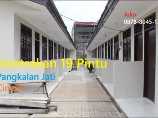 Kontrakan 19 Pintu TERISI PENUH area Pangkalan Jati-Cinere Depok