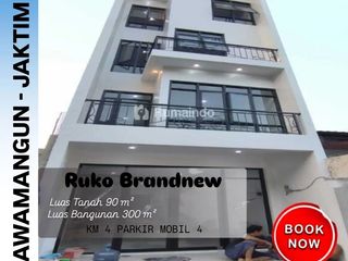 Dijual Ruko Gratis Lift di Rawamangun Jakarta Timur