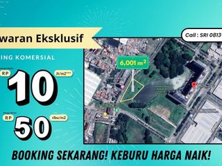 DISEWAKAN TANAH COMMERCIAL DI LIPPO CIKARANG DENGAN VIEW DANAU