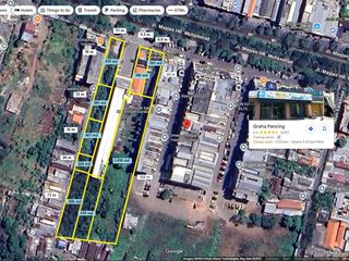 Disewakan/Dijual tanah nol Jalan raya Hr Muhammad