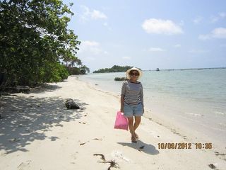 JUAL/SEWA/KERJASAMA-Tanah BEACHFRONT Tepi Pantai Pasir Putih sepanjang 300m, Air Bening