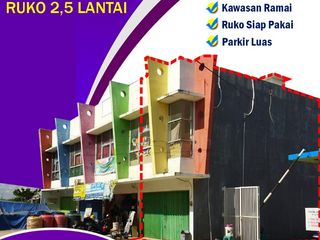 RUKO MURAH DISKON 44% DARI HARGA NORMAL 850 JUTA DEPAN PERUMAHAN JAKABARING PERMAI