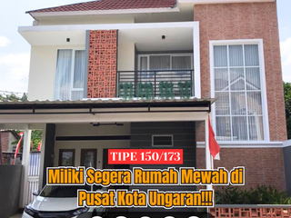 RUMAH MEWAH 2 LANTAI DI JL. PANJAITAN UNGARAN