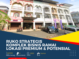 Ruko Strategis di Komplek Bisnis Ramai – Lokasi Premium & Potensial