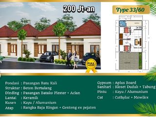 Rumah Rp 358 juta Niravadhi Tabanan