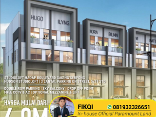 Hudson Studio Loft Hadap Boulevard Gading Serpong