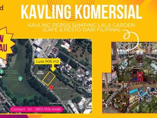 DI JUAL TANAH KOMERSIAL DENGAN VIEW DANAU DIJALAN UTAMA LIPPO CIKARANG