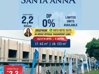 Ruko 2 Lantai Santa Anna Gading Serpong Murah Full Bangunan