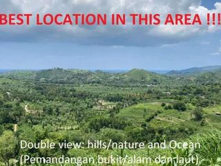Tanah Semi Bukit Full View Laut Dekat Mandalika 35jt/are