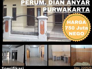 Rumah siap huni di Perum Dian Anyar Purwakarta