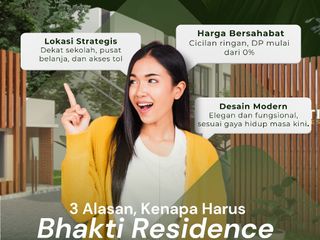 Dijual Rumah Bhakti Residence 2 Lantai Lokasi Strategis Harga Ekonomis
