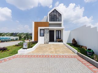 Rumah Konsep Scandinavian di Cibinong 10 menit dari Pintu Toll Sentul