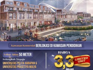 Rukan Termurah Stanford PIK2 dekat UPH dan Uni Prasmul