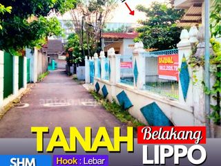 Tanah STRATEGIS Jogja belakang Lippo Plaza Lt 782 m2 lb 18 m SHM