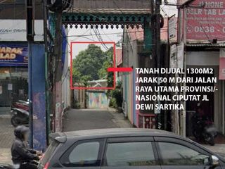 Murah Banget Tanah Ciputat  Strategis Pinggir Jalan Dekat Tol