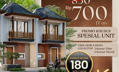 Villa kota batu dijual di pusat kota