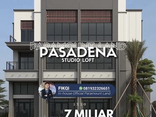 Aniva Studio Loft (5x18 4 Lantai) Komersial terbaru Hadap Boulevard