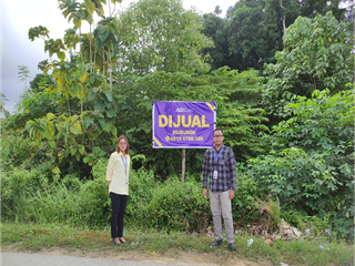 Tanah 2047 m2 Harga Terjangkau di Kendari Cocok untuk Perkebunan dan